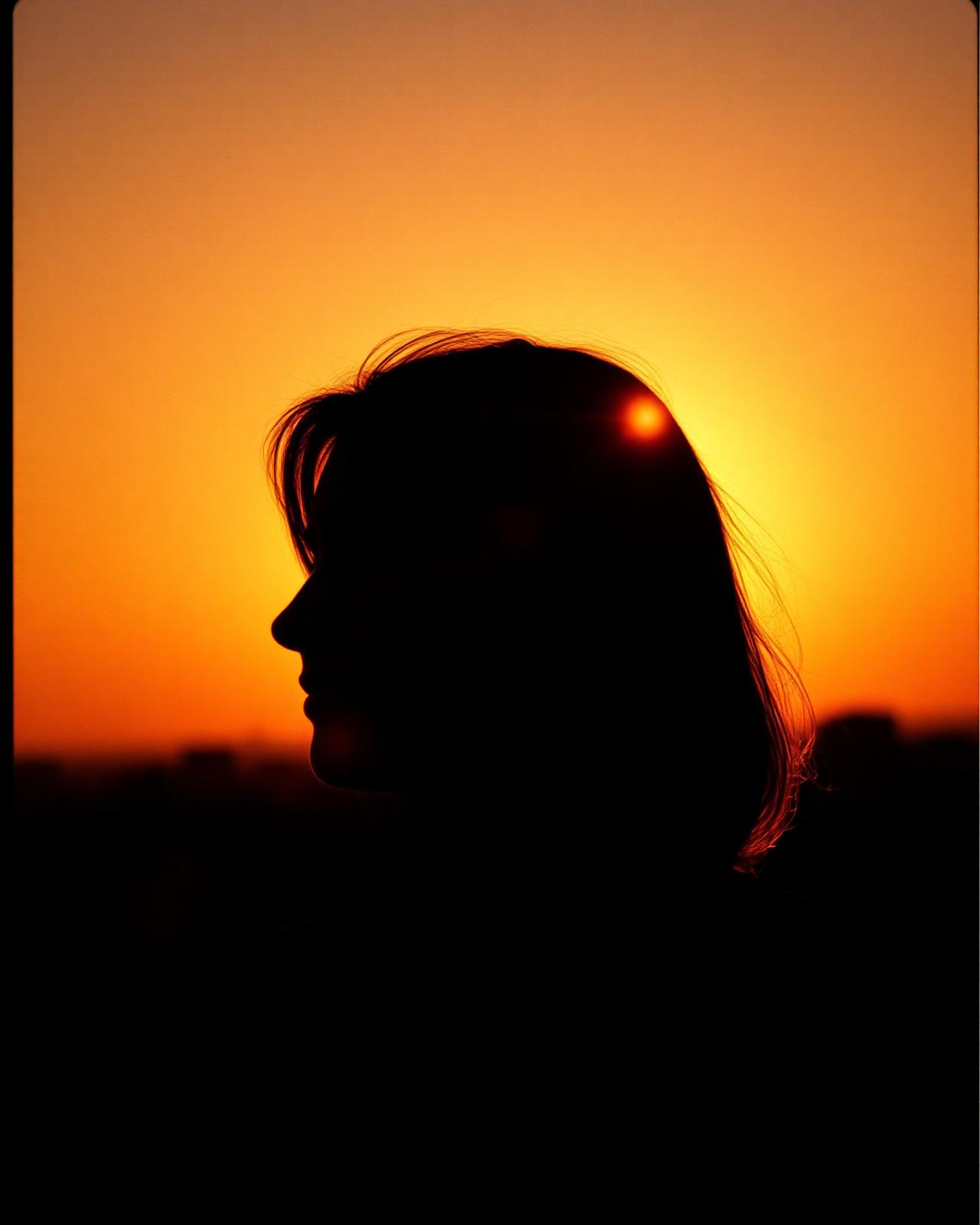 Golden hour portrait